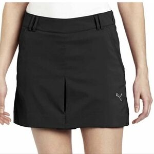 Puma Tech Black Performance Athletic Tennis Golf Skort Size 12
